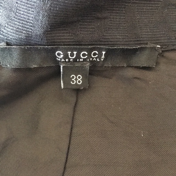 Authentic GUCCI Black Monogram jacket - Picture 6 of 7